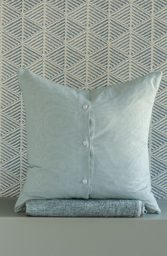 Bianca Lorenne Meiya Ocean Bedspread | Lightweight Linen Bedspread NZ image 4